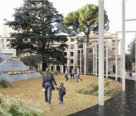 3° classificato, piazza Cavour (© LABICS, capogruppo)