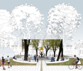 4° classificato, piazza Dante (© Latina, capogruppo)
