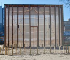 Berlino House of One Info Pavillon Petriplatz ©Daniela Völkel