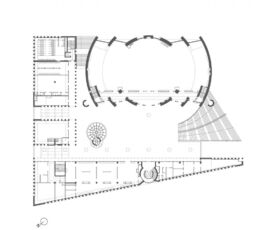 Colonia, pianta piano terra ©Architektbüro Paul Böhm