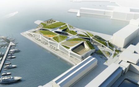 UNStudio, Ponte Parodi, progetto vincitore del concorso, 2000