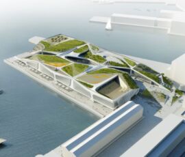 UNStudio, Ponte Parodi, progetto vincitore del concorso, 2000