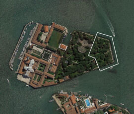 Venezia, Isola di San Giorgio. Il bosco