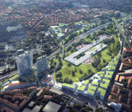 Progetto di Mad architects per gli scali ferroviari dismessi