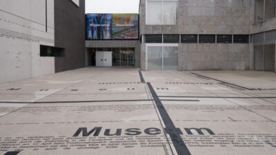 Saarbruecken, tavole trascrizioni e ingresso (© Francesca Petretto)