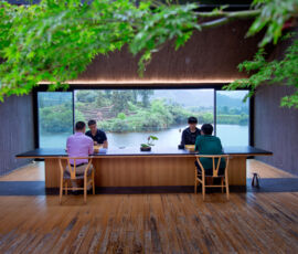 Teahouse, Damushan Tea Valley, 2015