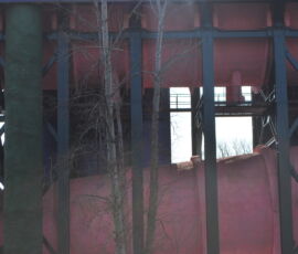 Umlauftank 2 (1974) di Ludwig Leo, dettaglio punti di controllo, passarella © Daniela Völkel