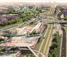Progetto di Tagliabue EMBT per gli scali ferroviari dismessi