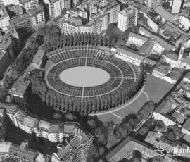 "Amphiteatrum viridans", giardino ellittico di circa 22.400 mq (Attilio Stocchi)