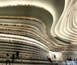 Tianjin Binhai Library (©Lidia Preti)