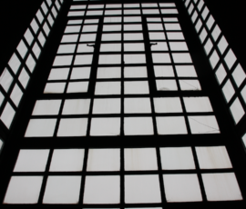 Glasgow School of Art. Library 'oriel' window from interior. Photo: William J.R. Curtis 2009