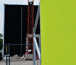 Weimar, il nuovo Bauhaus Museum, cantiere, giugno 2018 ©Foto di Daniela Völkel