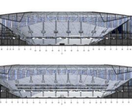 Stadio Nizhny Novgorod ©GMP Architekten