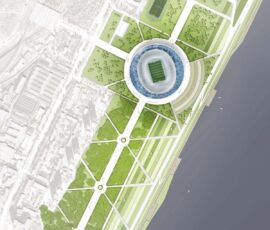 Volgograd Arena ©GMP Architekten