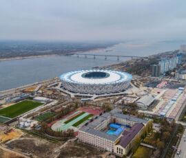 Volgograd Arena ©Stroytransgaz