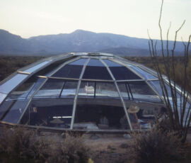 La Dome House di Paolo Soleri a Cave Creek in Arizona, foto di Bruno Morassutti,1949
Archivio Eredi Morassutti