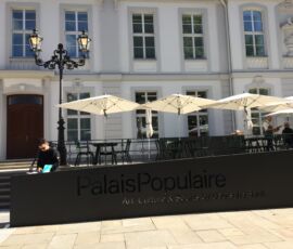 Palais Populaire, scorcio rampa e terrazza nuovo Caffè dell'Opera (© Daniela Völkel)