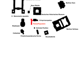 Planimetria con edifici chiave