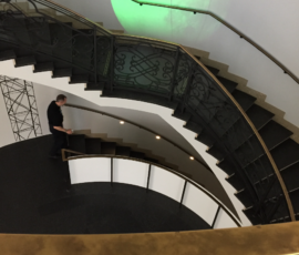 Palais Populaire, particolare scala dall'alto (© Daniela Völkel)