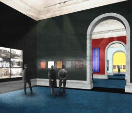 V&A Photography Centre - Render of Gallery 99(© David Kohn Architects)