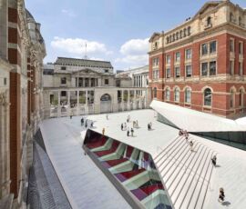 V&A Sackler Courtyard, AL_A (©Hufton+Crow)