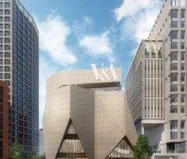 V&A East Bank. Victoria and Albert Museum Allies and Morrison, with O’Donnell + Tuomey and Camps Felip Arquitecturia)