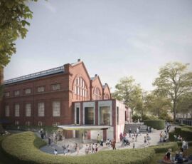 V&A Museum Childhood render esterno (©De Matos Ryan)