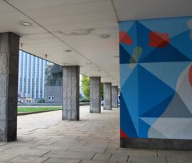 FASE III, portico sulla Straße der Nationen (© foto Daniela Völkel)