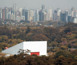 Parque Ibirapuera e auditorium di Oscar Niemeyer