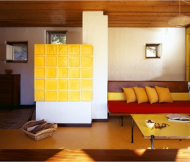 E.Gellner, interno del Villaggio Eni, Borca di Cadore (BL)