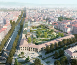 Iotti + Pavarani (con F&M Ingegneria e F&M Divisione Impianti), progetto vincitore del concorso Federal Building a Torino