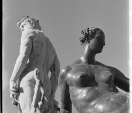 Fontana del Nettuno a Firenze, particolare (© Gian Luigi Banfi, Fondo Julia e Gian Luigi Banfi, Milano)