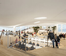 Biblioteca Oodi a Helsinki di ALA Architects (©Tuomas Uusheimo)