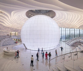Tianjin Binhai Library (©MVRDV)
