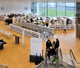 Biblioteca e mediateca Alexis de Tocqueville a Caen di OMA (©Archivio AutonomeForme)