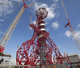 Anish Kapoor e Cecil Balmond, Ancelar Mittal Orbit, la torre realizzata per i Giochi Olimpici, Londra, 2012