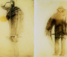 Vladimir Tatlin, Costumi disegnati per Richard Wagner, Der fliegende Hollander, 1915-18