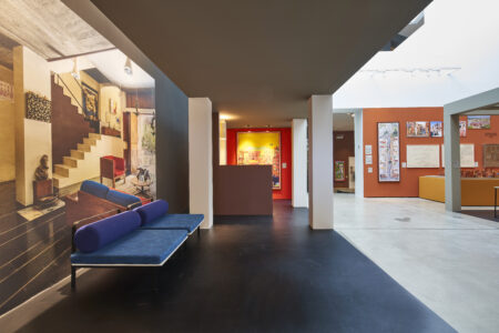 Allestimento della mostra "Balkrishna Doshi: Architecture for the People" (© Vitra Design Museum; foto Norbert Miguletz)
