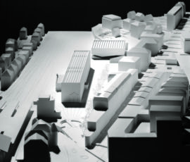Studio Barozzi Veiga, plastico di progetto per il Museo Cantonale delle Belle Arti