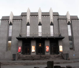 Þjóðleikhúsið (il teatro nazionale; progetto di Guðjón Samúelsson, 1925-1950) (© Sofia Nannini)