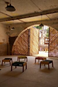 il cantiere (© Instituto Pedra)