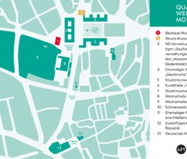 Quartier Weimarer Moderne (©WeimarerModerne, Klassik Stiftung Weimar)