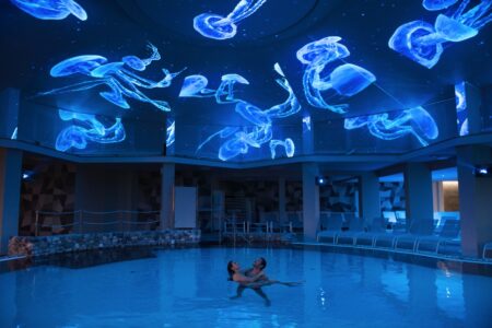 Piscina sensoriale presso il Plaza Hotel di Abano Terme (Padova)