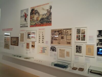un allestimento della mostra (© Flavia Foradini)