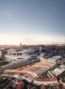 Kengo Kuma con OODA, progetto del nuovo centro culturale nell'ex mattatoio