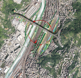 Il masterplan del progetto vincitore del concorso (capogruppo, Stefano Boeri Architetti)