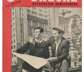 Copertina rivista "Der Sozialismus ist verwirklicht", 1954