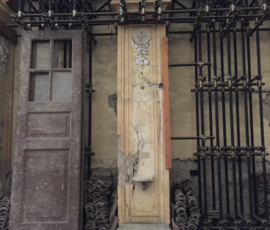 Chiesa di Santa Maria del Popolo, puntellature (autore: Luigi Veronese 2019)
