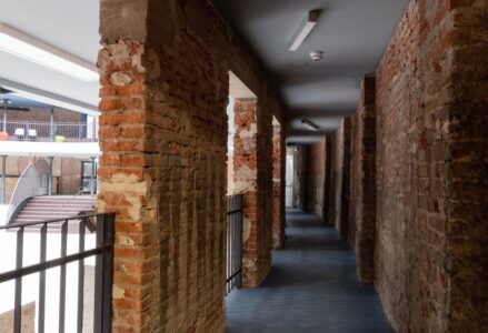 Particolare della balconata