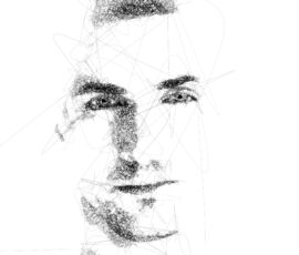 Ritratto a mano libera realizzato dall'intelligenza artificiale